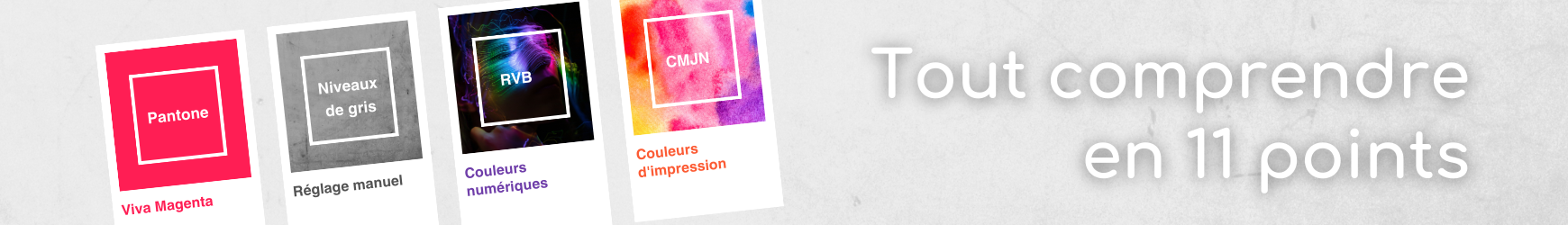 Réglage d'écran et couleurs d'impression